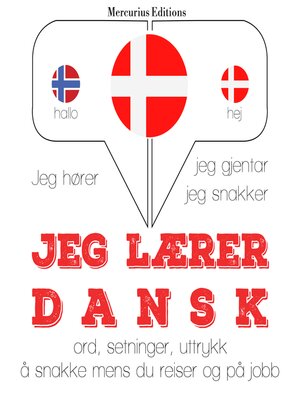cover image of Jeg lærer dansk